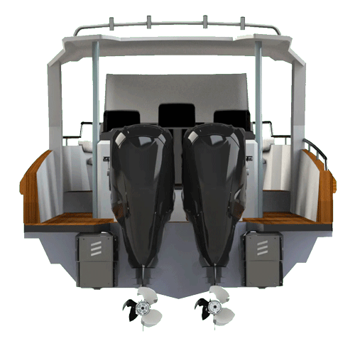 Navigation maritime propre avec moteur électrique BlueNav pour bateaux