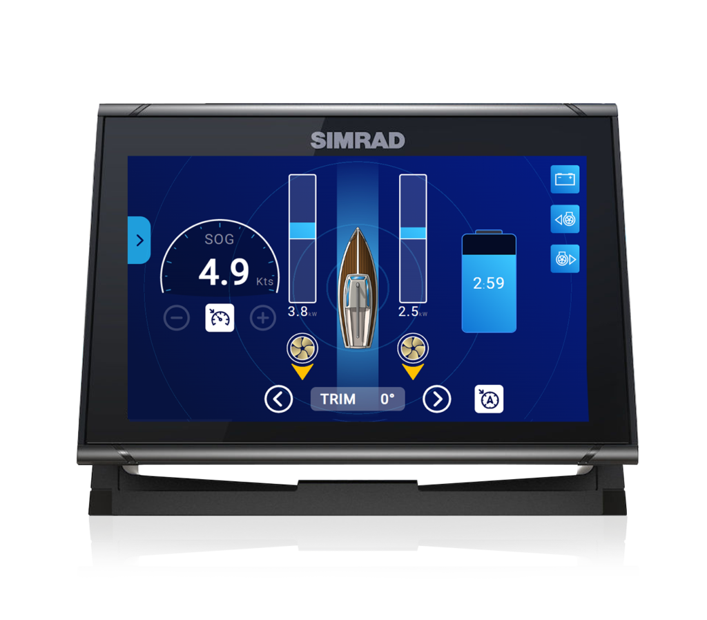 HMI Autopilot SIMRAD Smart Navigation Smart Navigation Software