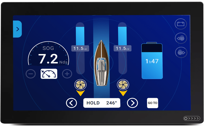 BlueNav Software, navigation intelligente avec analyse météo et éco-pilotage