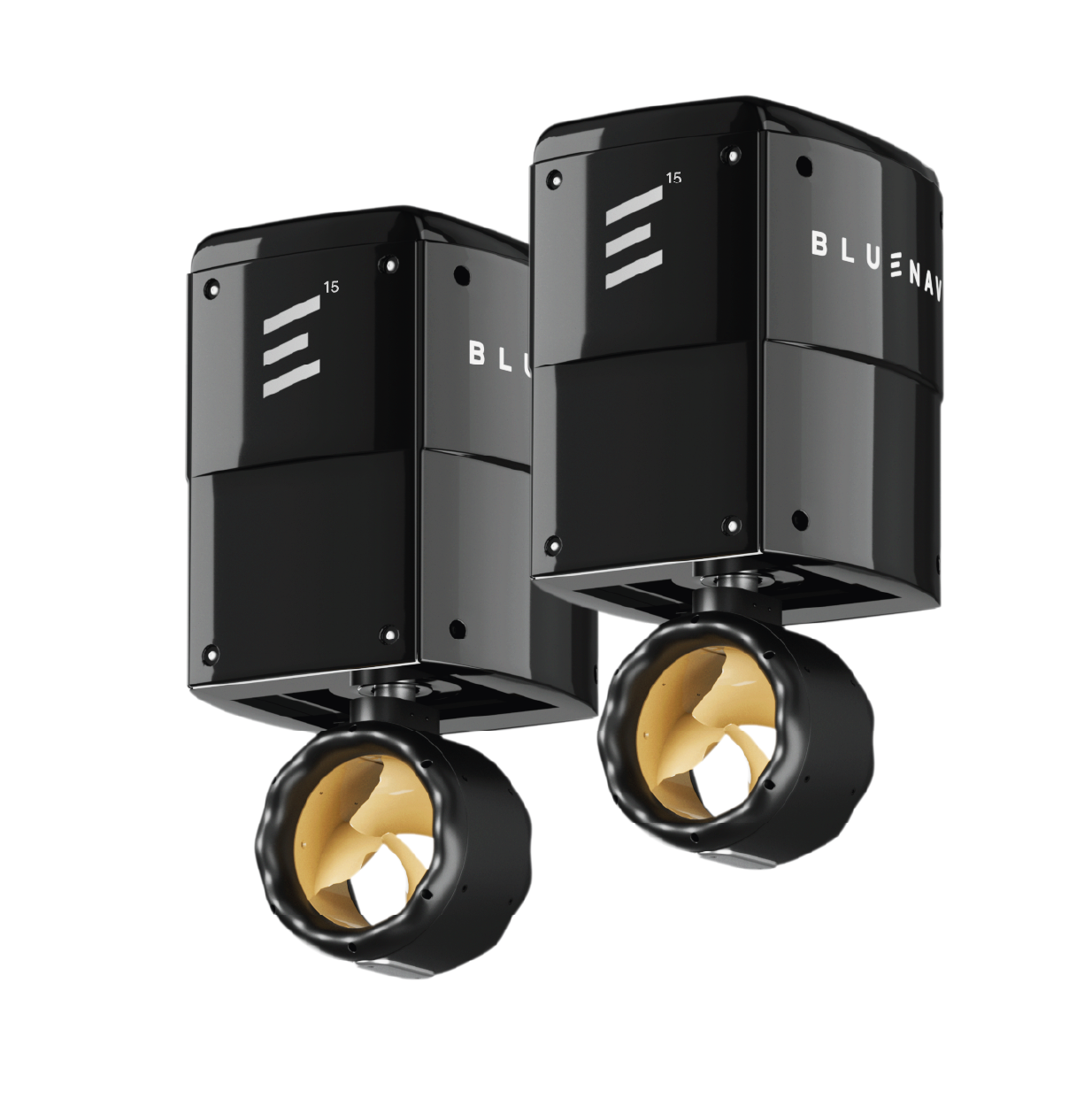 BlueSpin Outboard 15 kW Twin